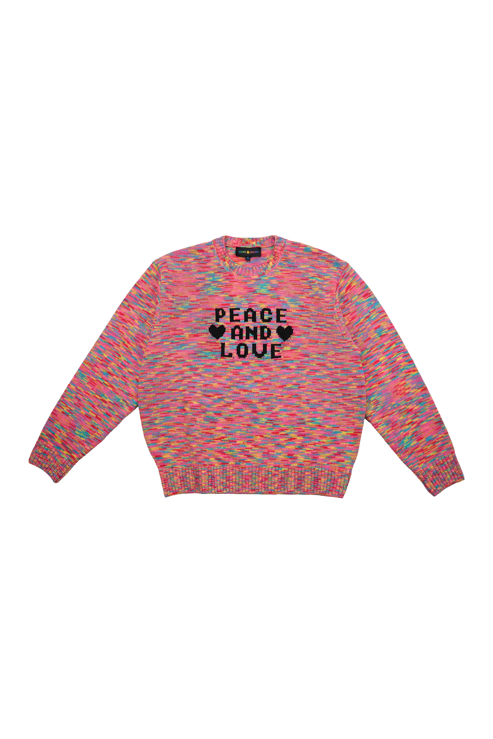 Peace And Love Sweater - Teddy Fresh