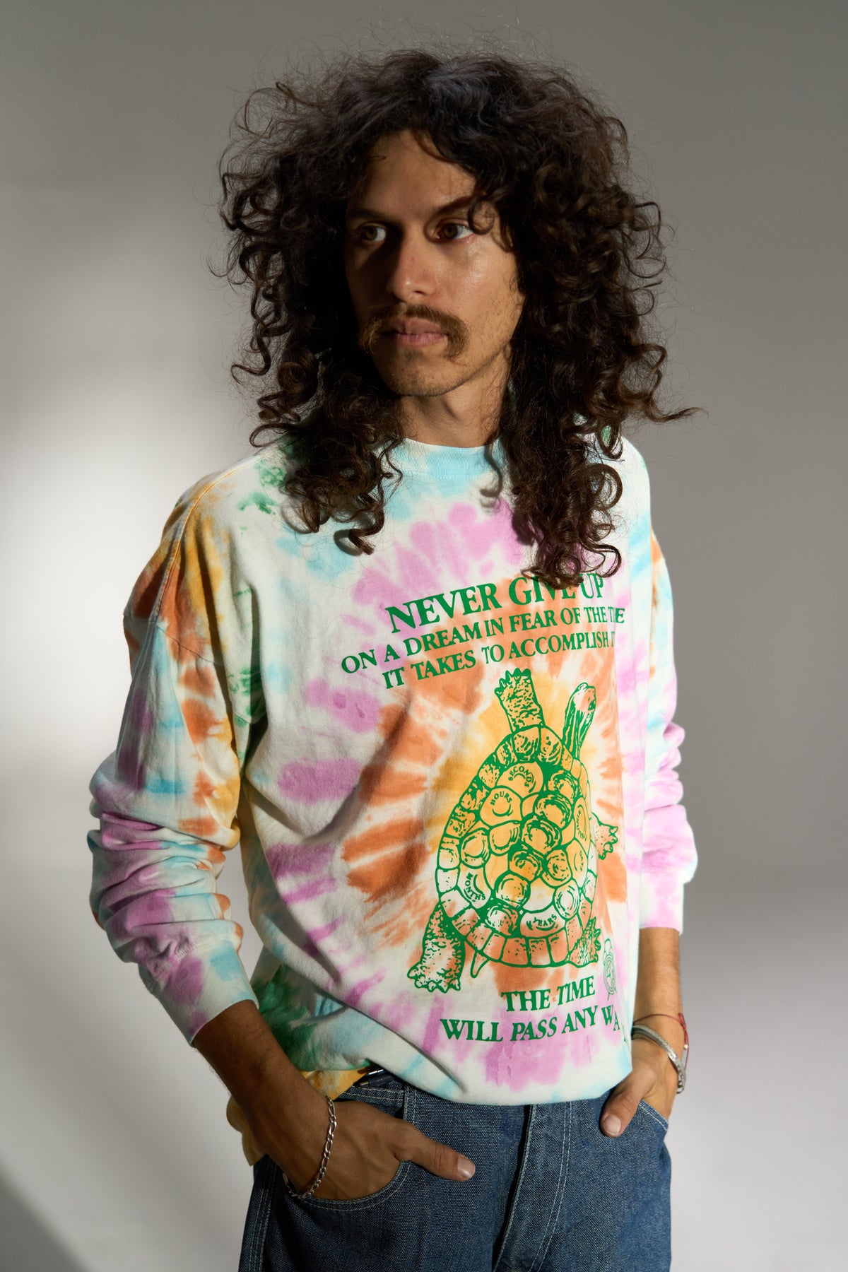 Never Give Up Turtle Tee