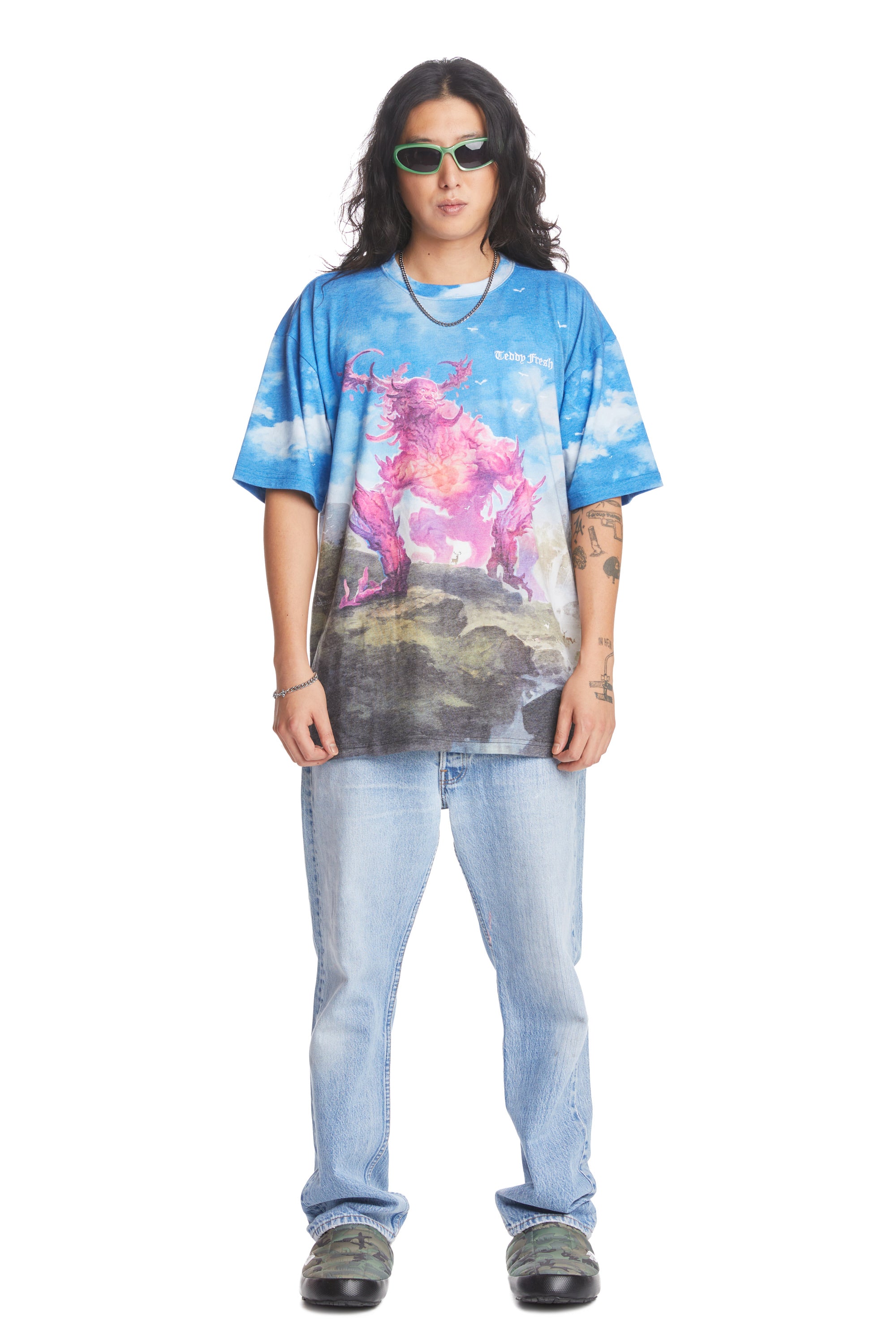 Teddy fresh tie dye hot sale hoodie