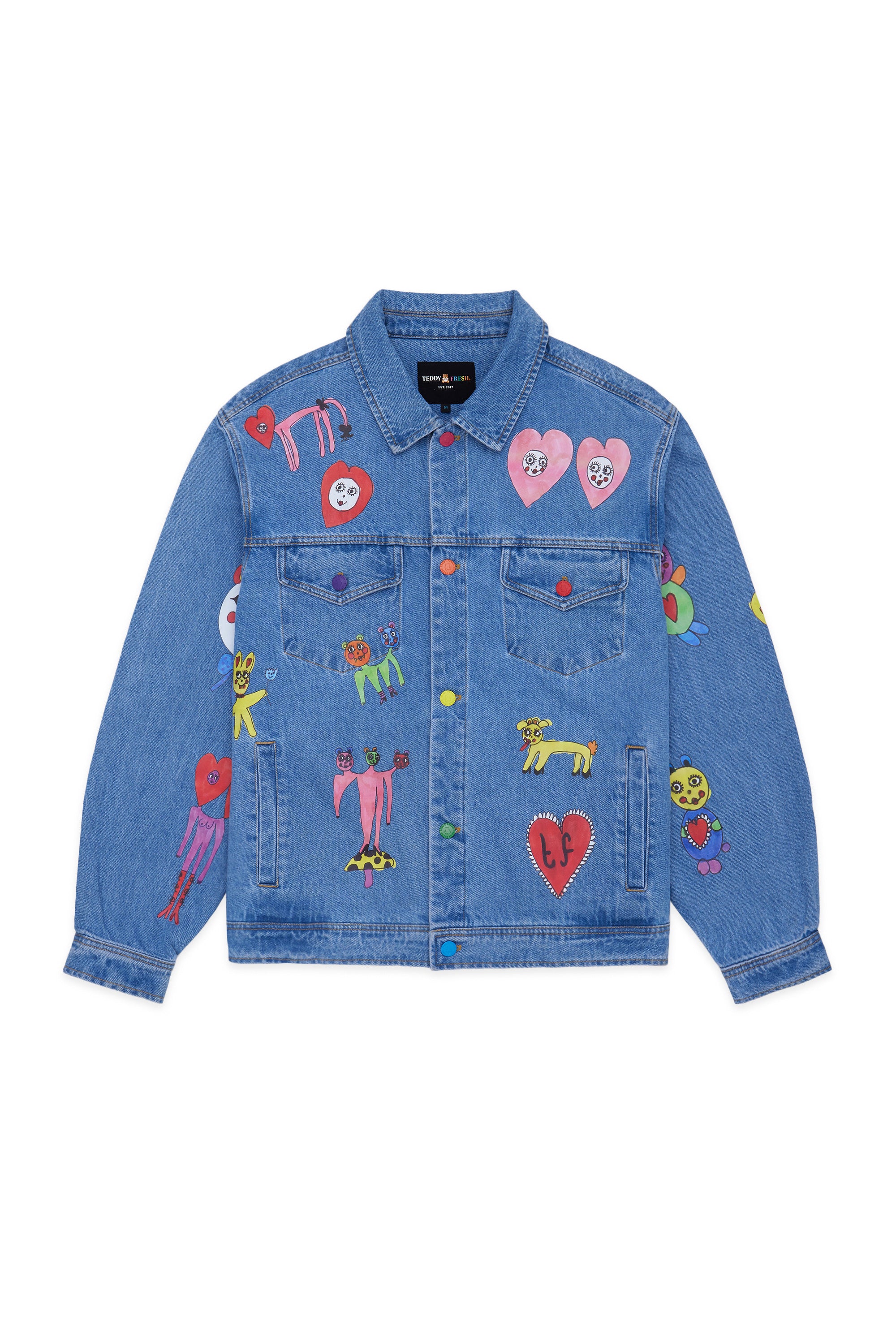 Iridescent Denim Jacket - Ready to Wear