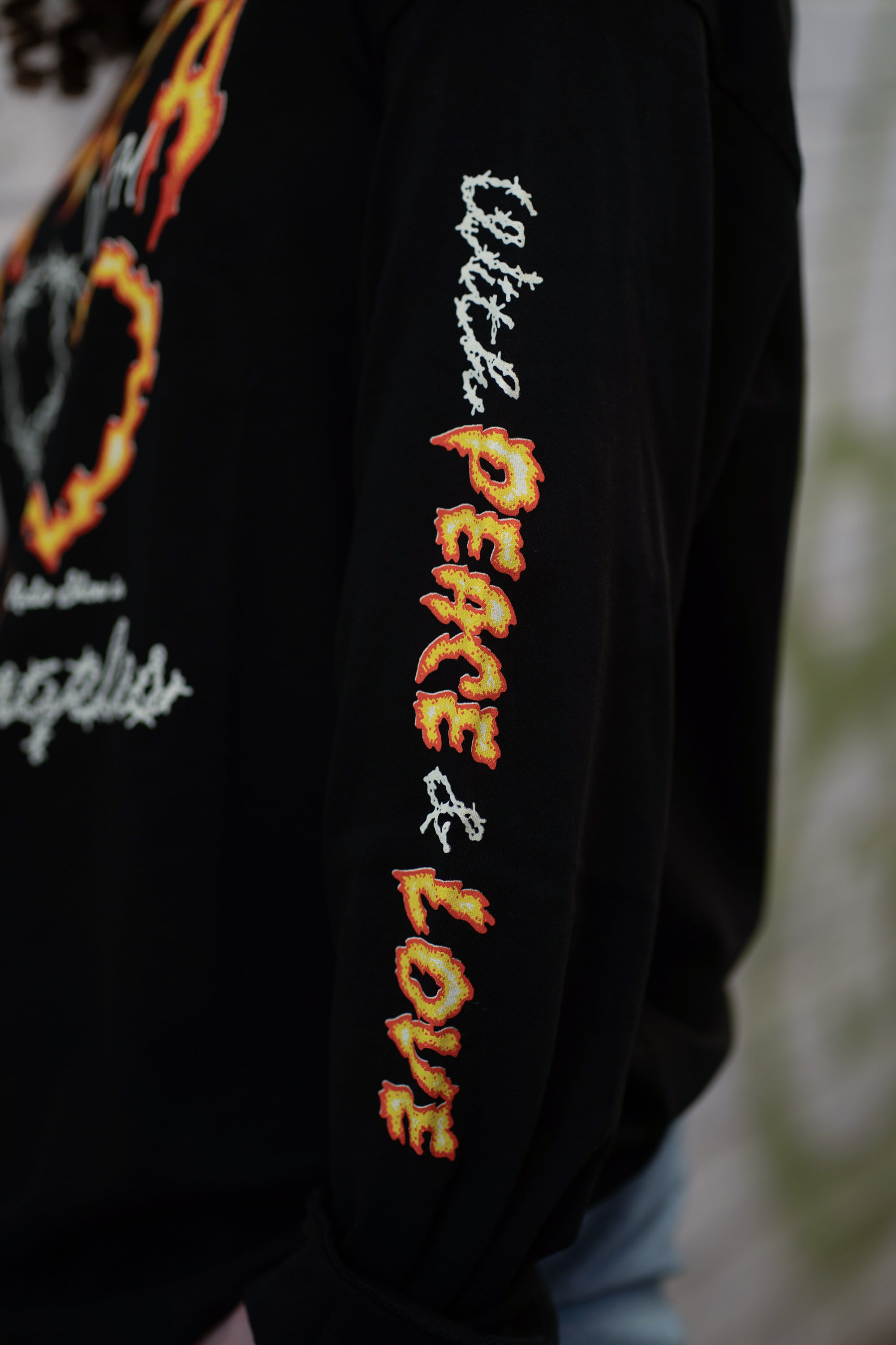 K-ETH Drop Shoulder Long Sleeve Tee