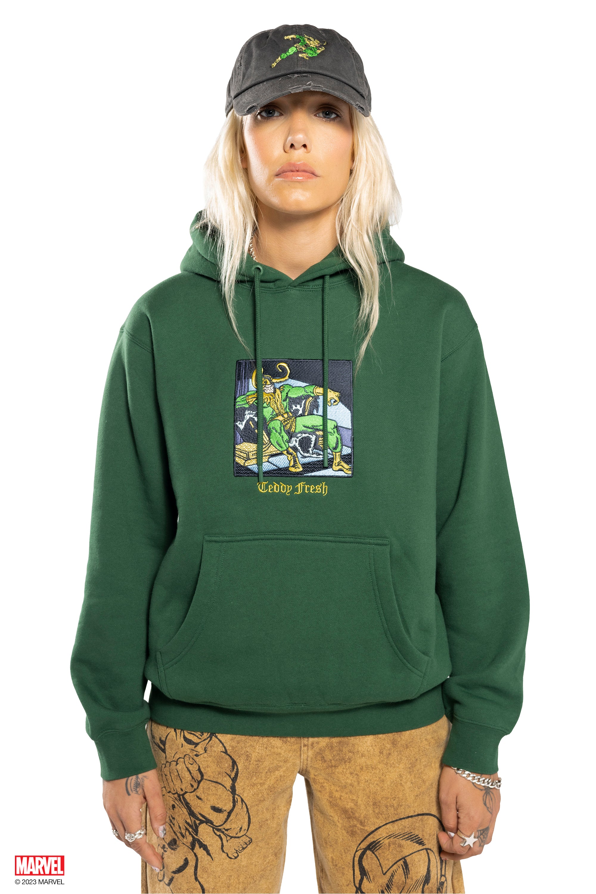 Green teddy hot sale hoodie