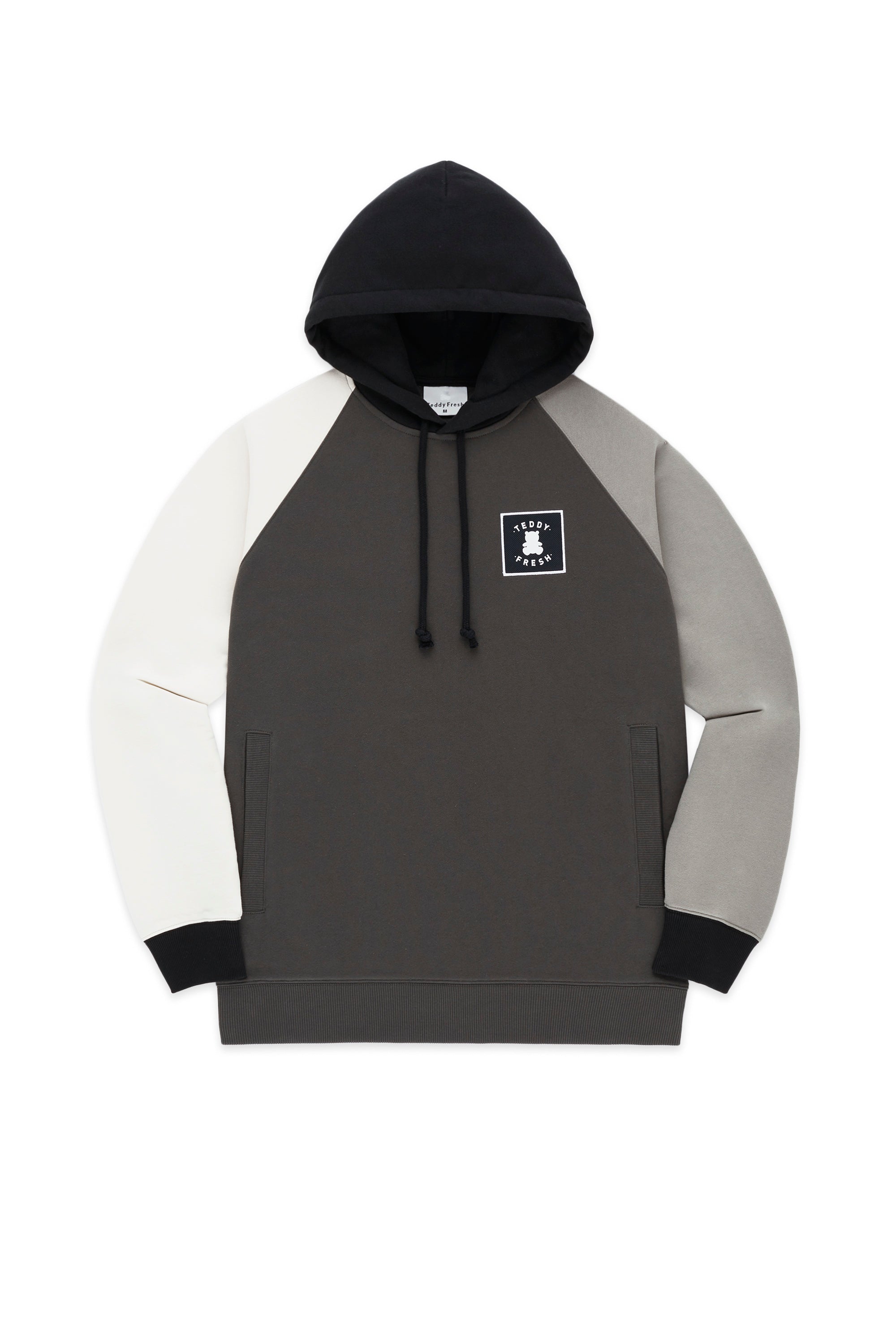 OFF-WHITE Color Block Logo Sweater Dark Grey/White Men's - FW20 - US