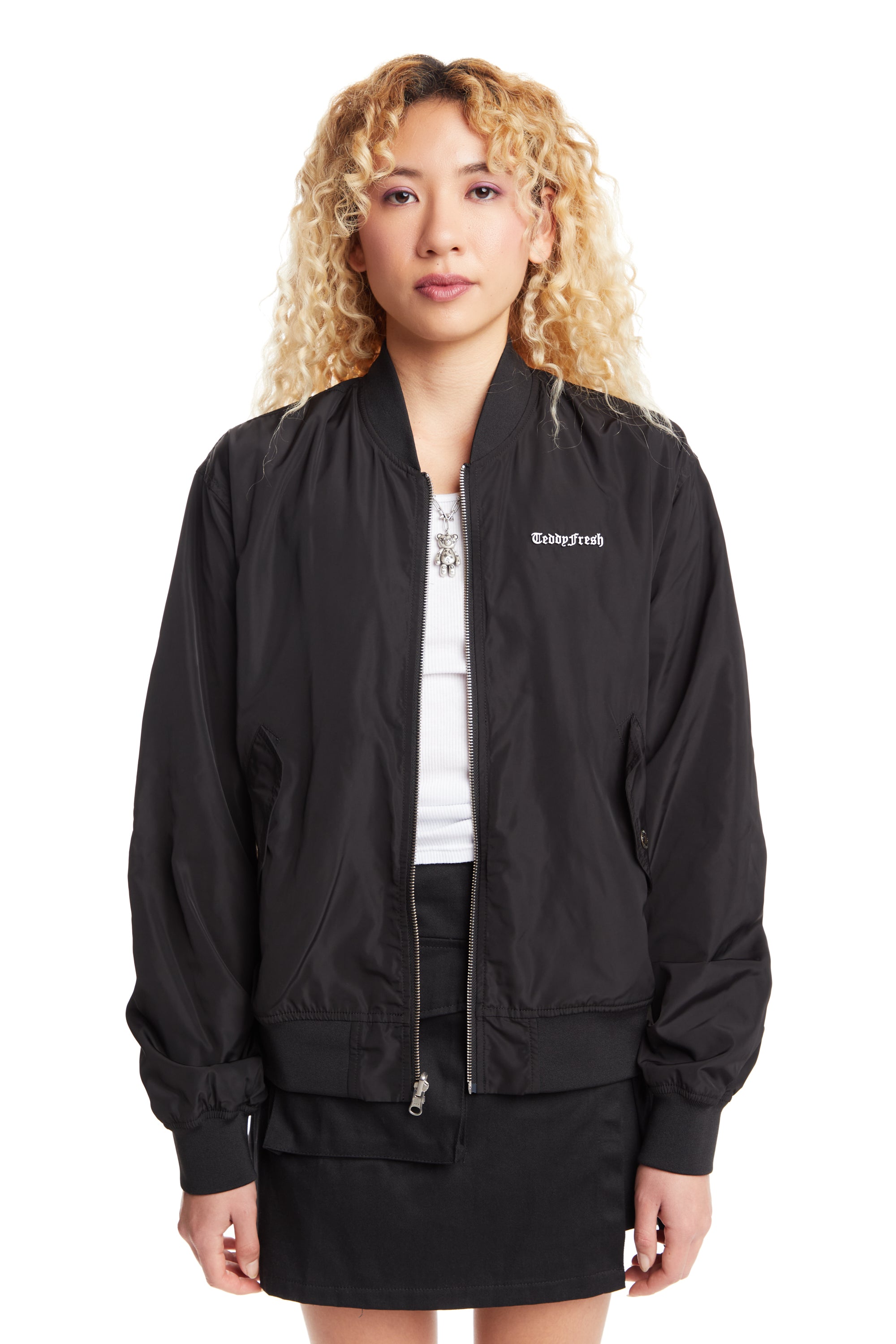 Teddy Fresh, Jackets & Coats, Teddy Fresh Womens Reversible Quilted  Jacket Iso