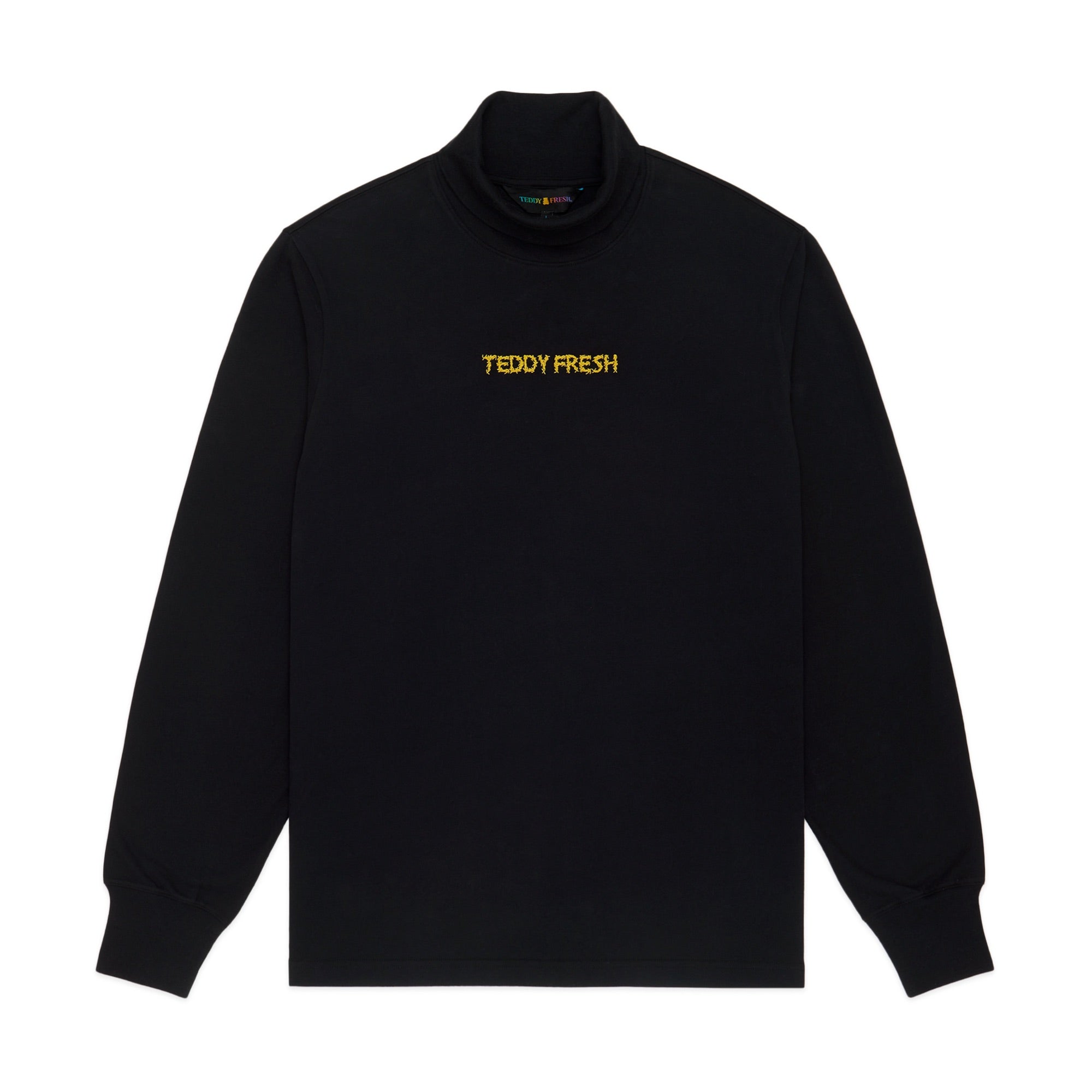 Bullion Embroidery Turtleneck - Teddy Fresh