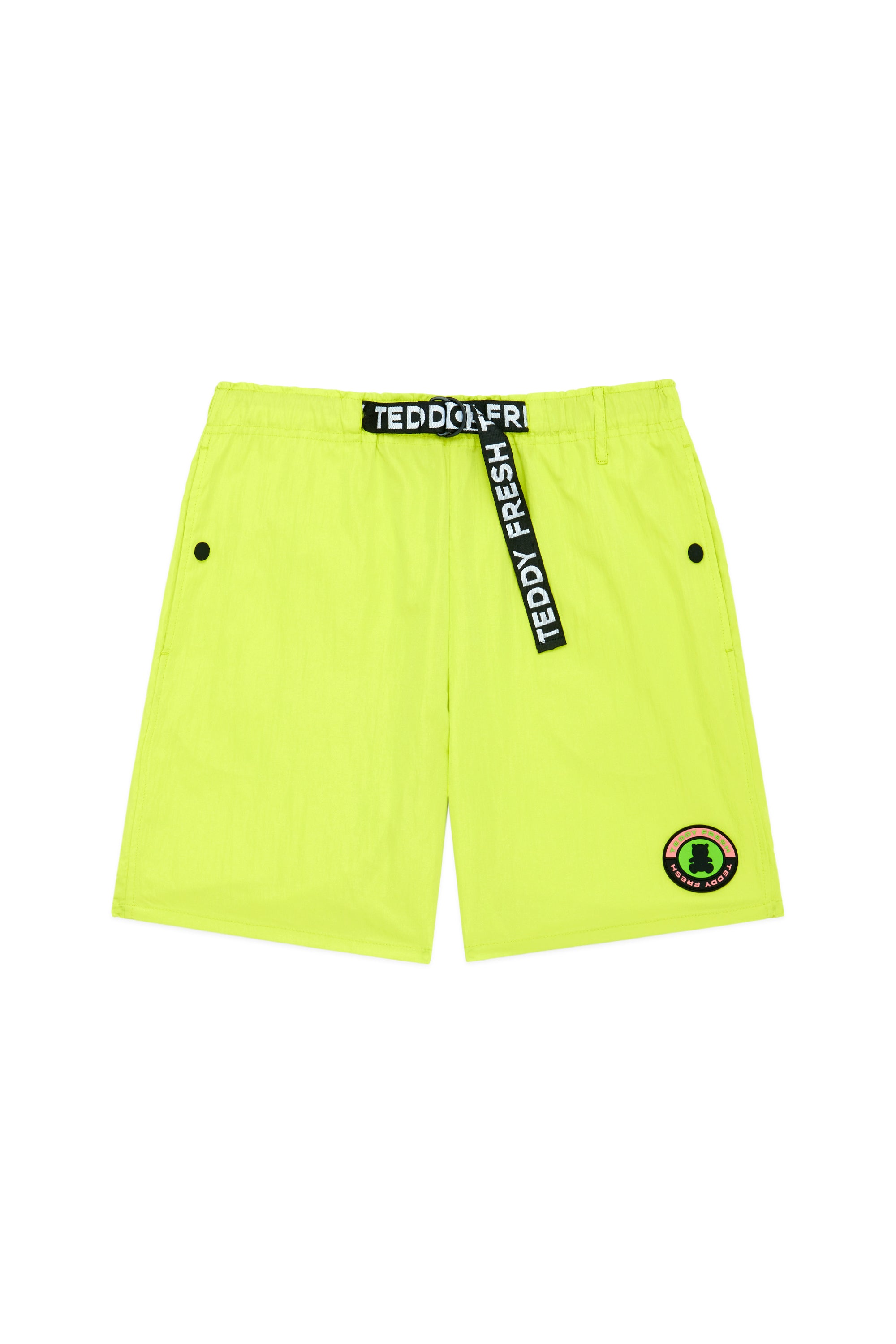 Webbing Belt Nylon Shorts