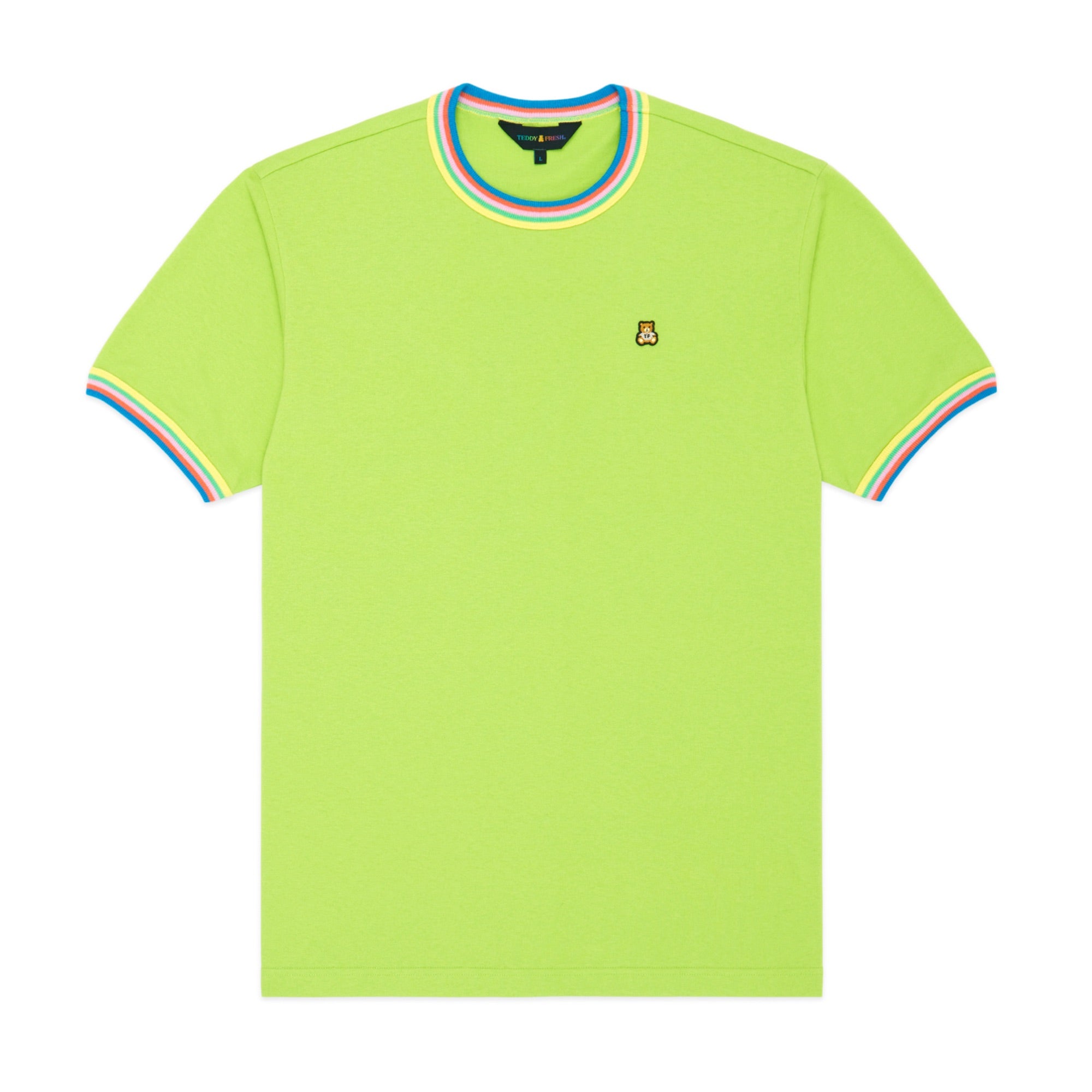 MultiColored Ringer Tee Teddy Fresh