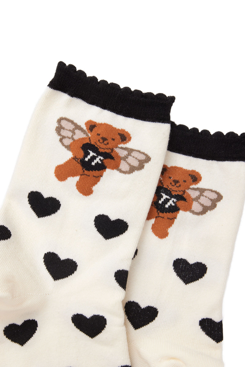 Angel Bear Socks 3-Pack